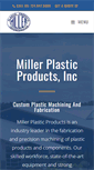 Mobile Screenshot of millerplastics.com