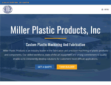 Tablet Screenshot of millerplastics.com